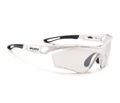 TRALYX WHITE GLOSS WITH IMPACTX-2 PHOTOCHROMIC CLEAR TO BLACK LENSES